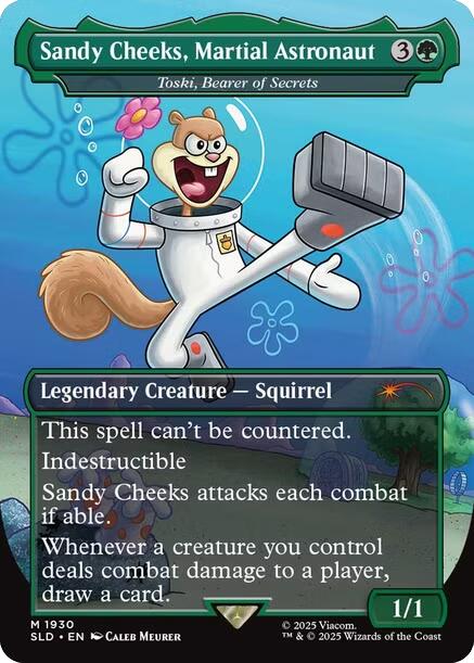 Sandy Cheeks, Martial Astronaut - Toski, Bearer of Secrets [Secret Lair Drop Series] | Exor Games Summserside