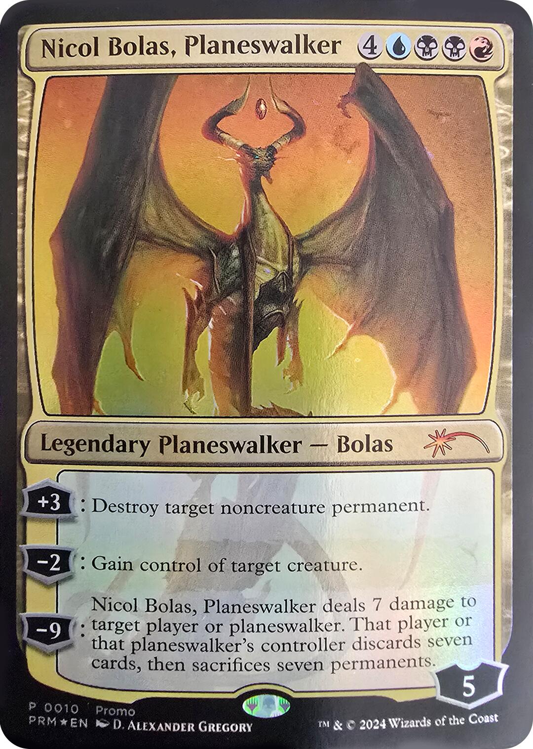 Nicol Bolas, Planeswalker [Media Promos] | Exor Games Summserside
