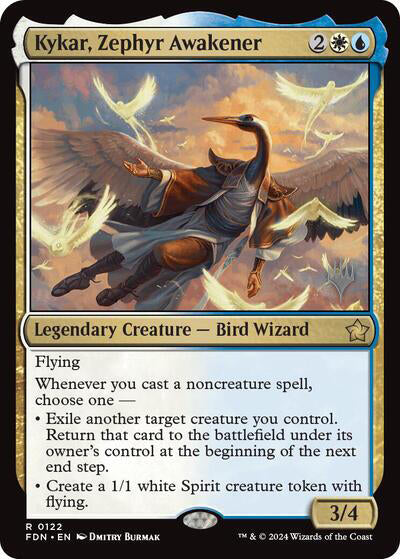 Kykar, Zephyr Awakener (Promo Pack) [Foundations Promos] | Exor Games Summserside
