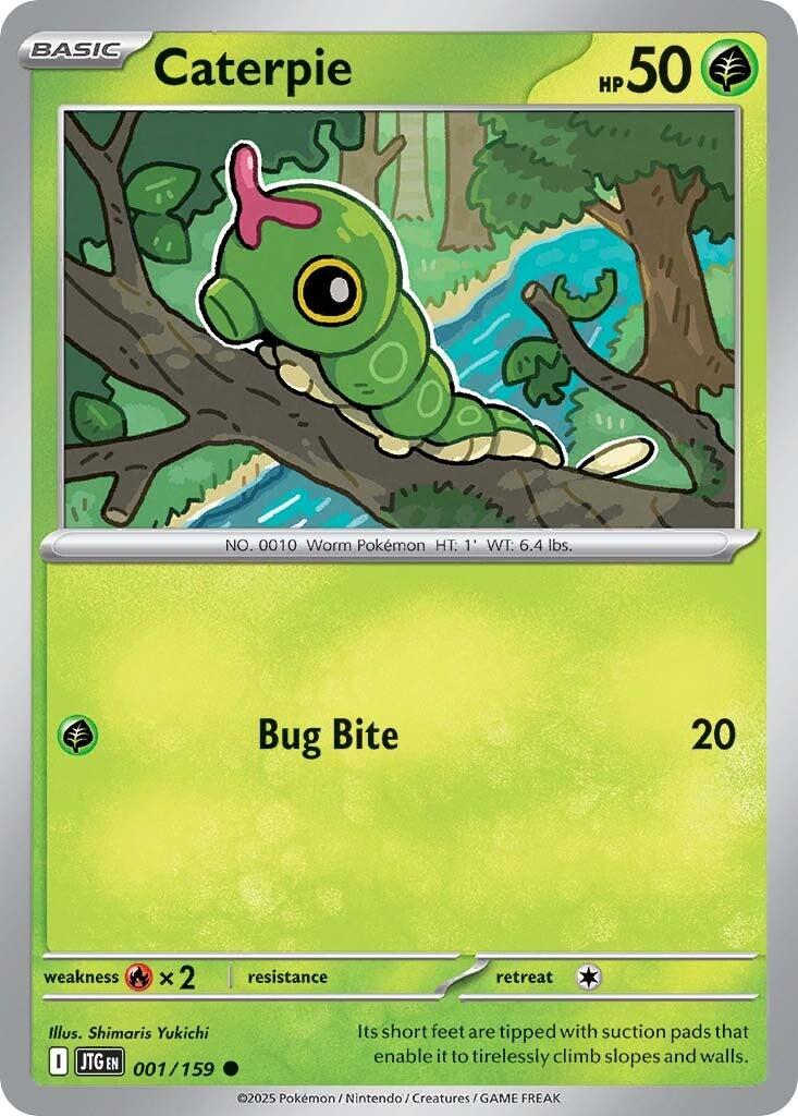 Caterpie (001/159) [Scarlet & Violet: Journey Together] | Exor Games Summserside