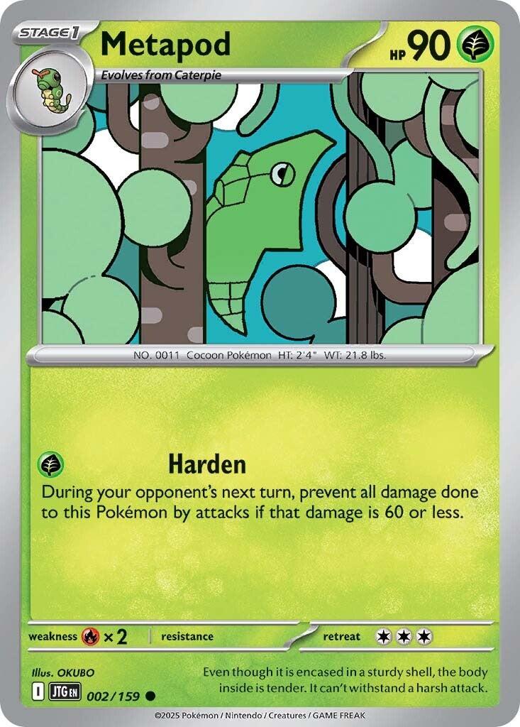 Metapod (002/159) [Scarlet & Violet: Journey Together] | Exor Games Summserside