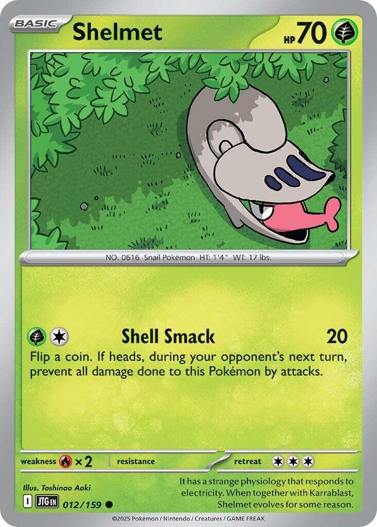 Shelmet (012/159) [Scarlet & Violet: Journey Together] | Exor Games Summserside
