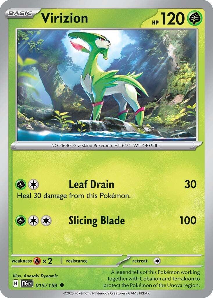 Virizion (015/159) [Scarlet & Violet: Journey Together] | Exor Games Summserside