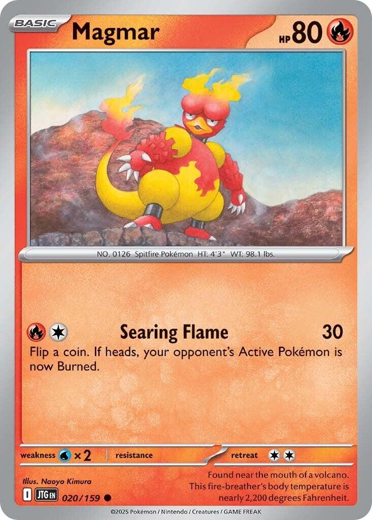 Magmar (020/159) [Scarlet & Violet: Journey Together] | Exor Games Summserside