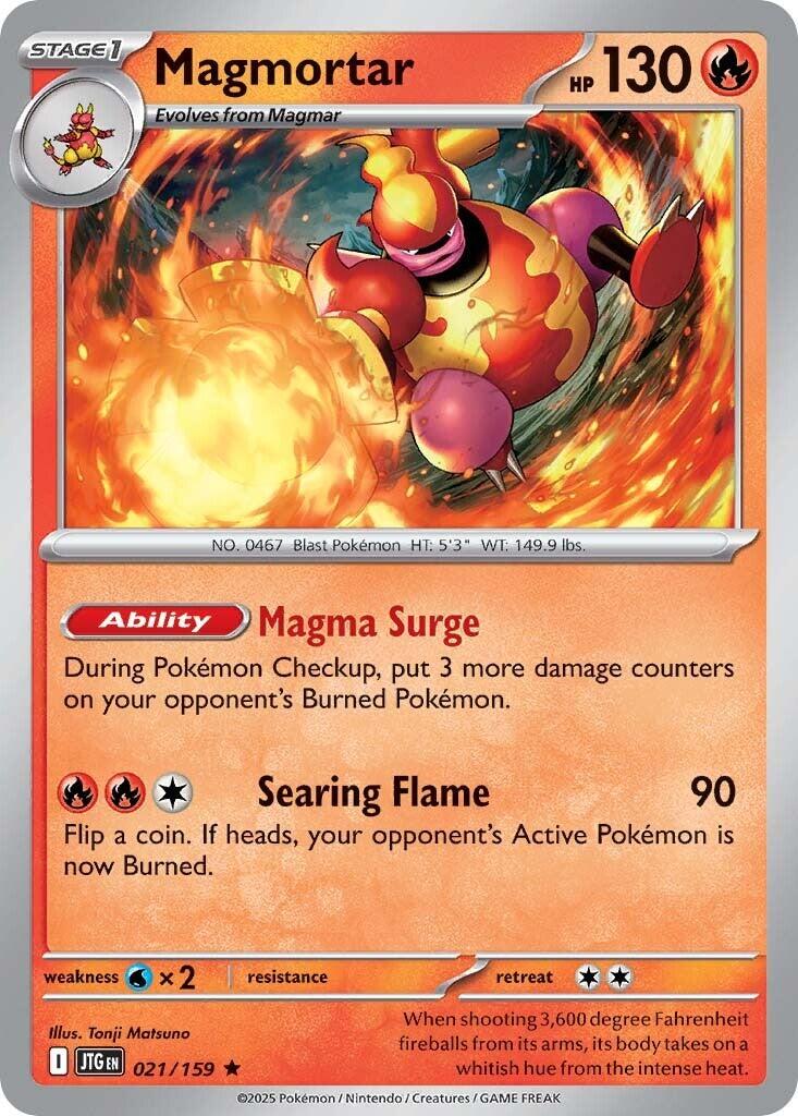 Magmortar (021/159) [Scarlet & Violet: Journey Together] | Exor Games Summserside
