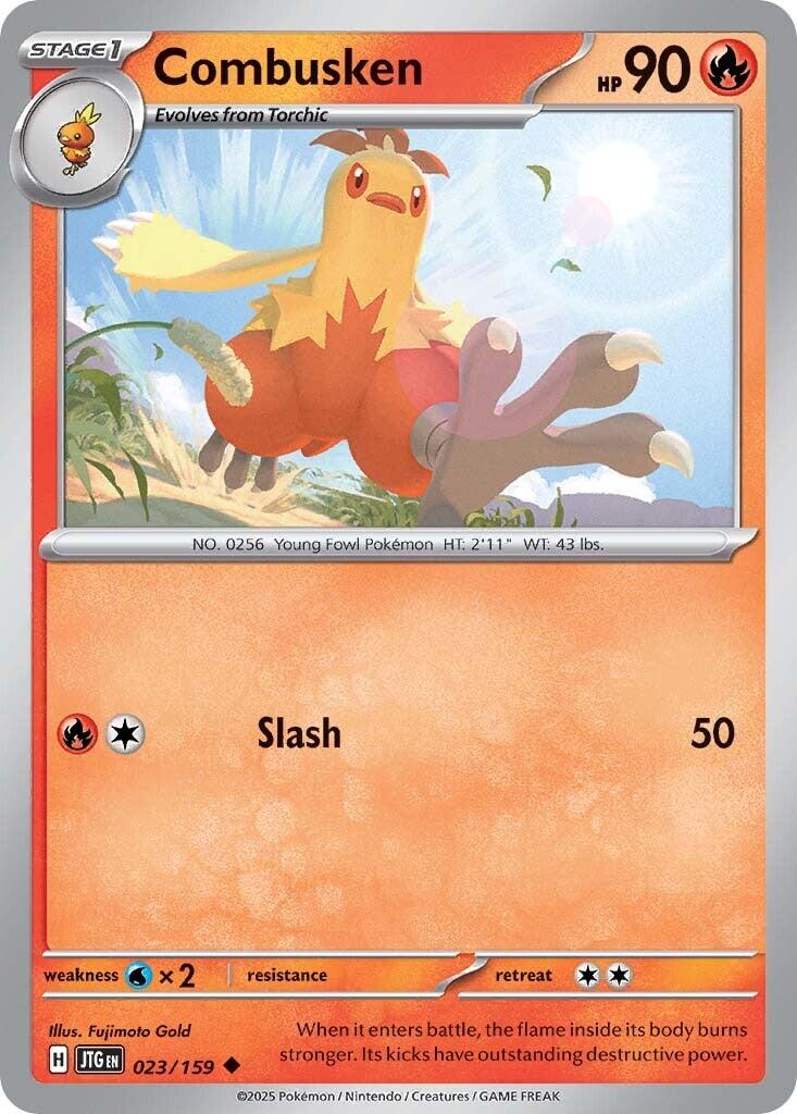Combusken (023/159) [Scarlet & Violet: Journey Together] | Exor Games Summserside