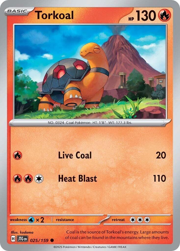 Torkoal (025/159) [Scarlet & Violet: Journey Together] | Exor Games Summserside