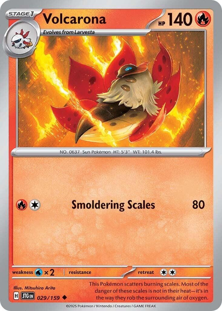 Volcarona (029/159) [Scarlet & Violet: Journey Together] | Exor Games Summserside