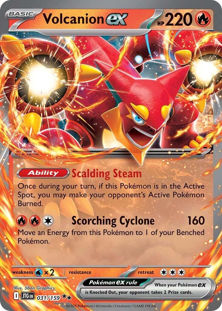 Volcanion ex (031/159) [Scarlet & Violet: Journey Together] | Exor Games Summserside