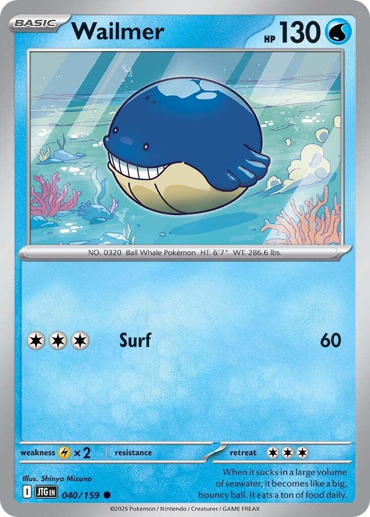 Wailmer (040/159) [Scarlet & Violet: Journey Together] | Exor Games Summserside