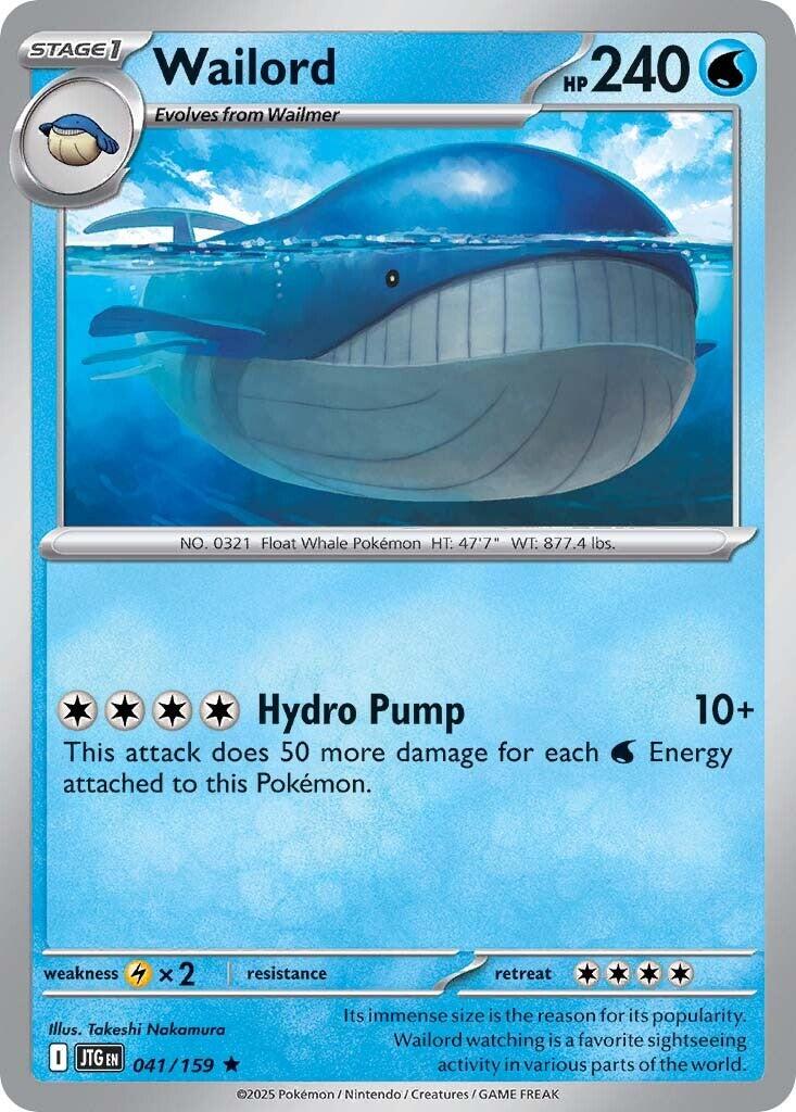 Wailord (041/159) [Scarlet & Violet: Journey Together] | Exor Games Summserside