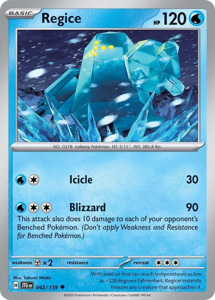 Regice (042/159) [Scarlet & Violet: Journey Together] | Exor Games Summserside