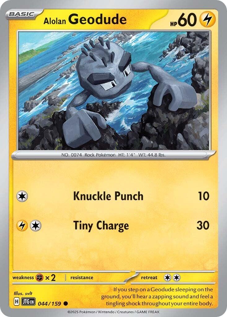 Alolan Geodude (044/159) [Scarlet & Violet: Journey Together] | Exor Games Summserside