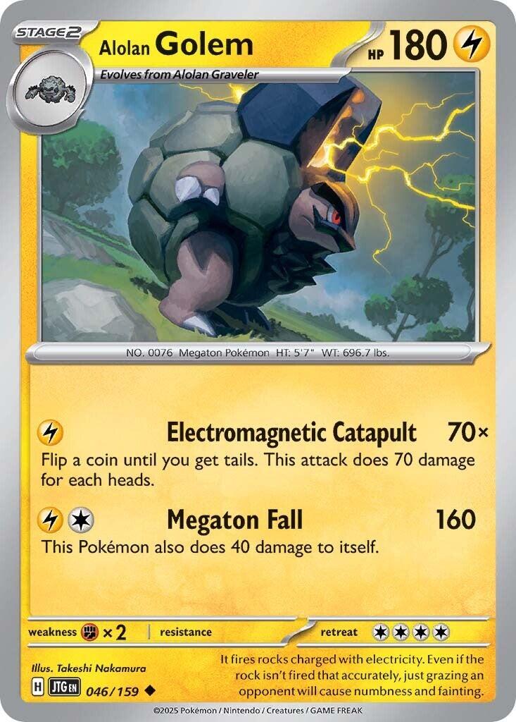 Alolan Golem (046/159) [Scarlet & Violet: Journey Together] | Exor Games Summserside
