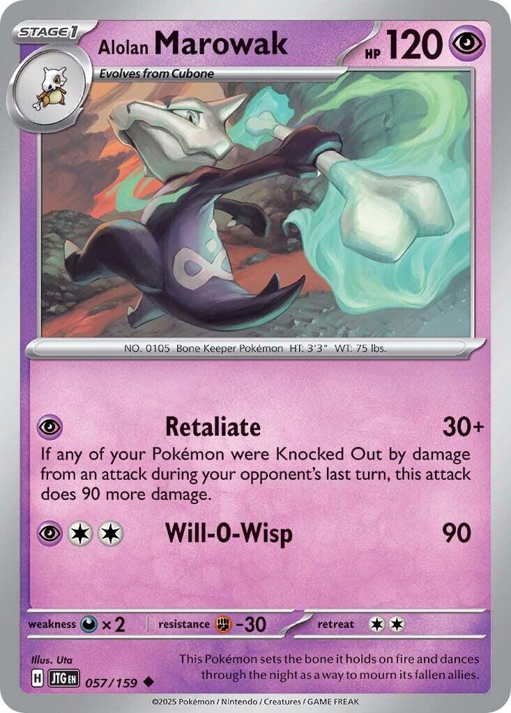 Alolan Marowak (057/159) [Scarlet & Violet: Journey Together] | Exor Games Summserside