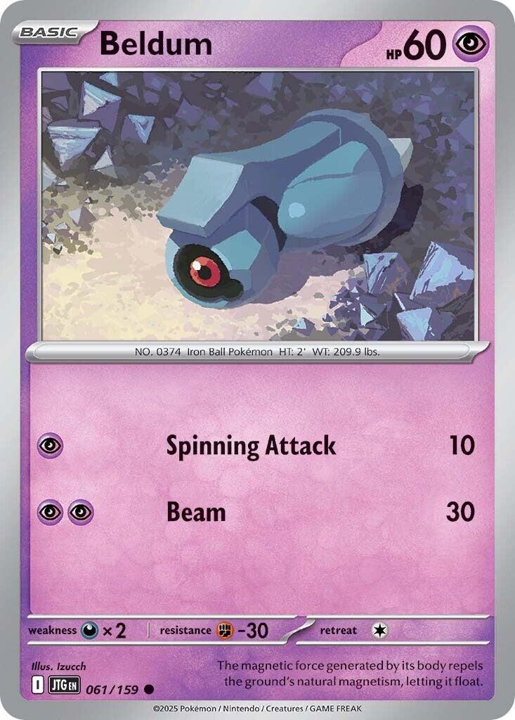 Beldum (061/159) [Scarlet & Violet: Journey Together] | Exor Games Summserside