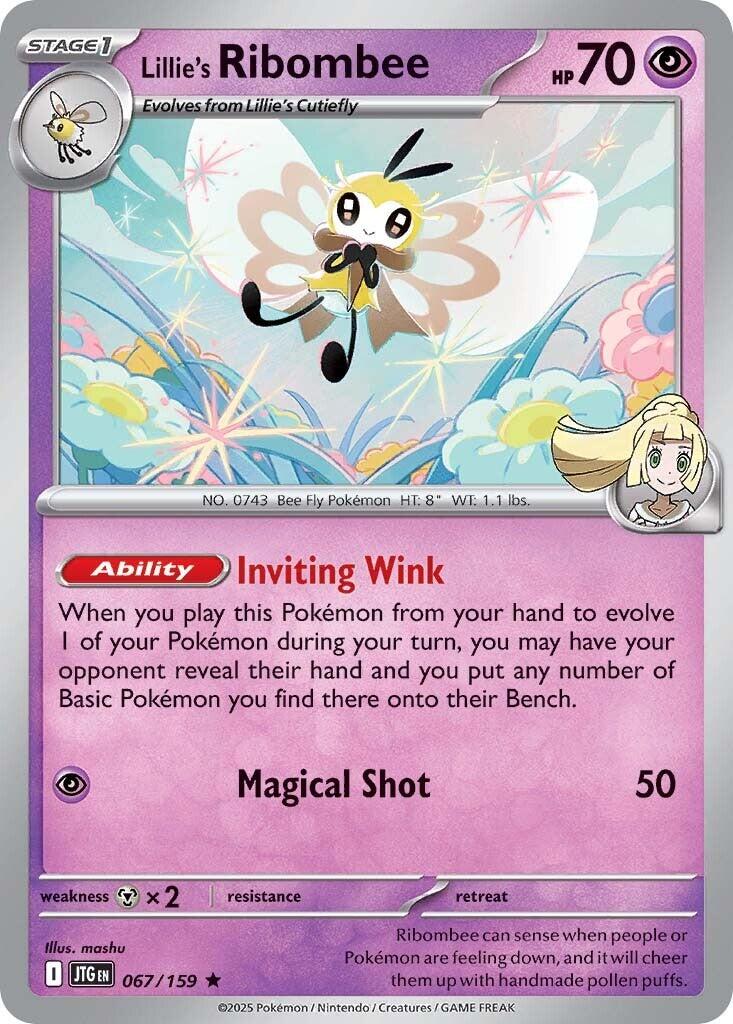 Lillie's Ribombee (067/159) [Scarlet & Violet: Journey Together] | Exor Games Summserside