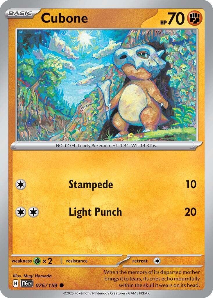 Cubone (076/159) [Scarlet & Violet: Journey Together] | Exor Games Summserside