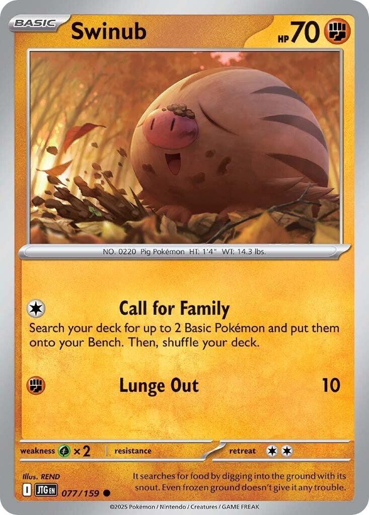 Swinub (077/159) [Scarlet & Violet: Journey Together] | Exor Games Summserside