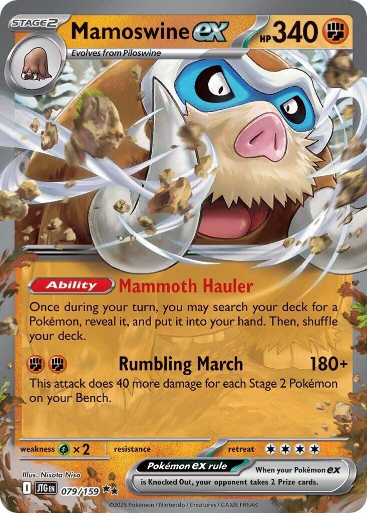 Mamoswine ex (079/159) [Scarlet & Violet: Journey Together] | Exor Games Summserside