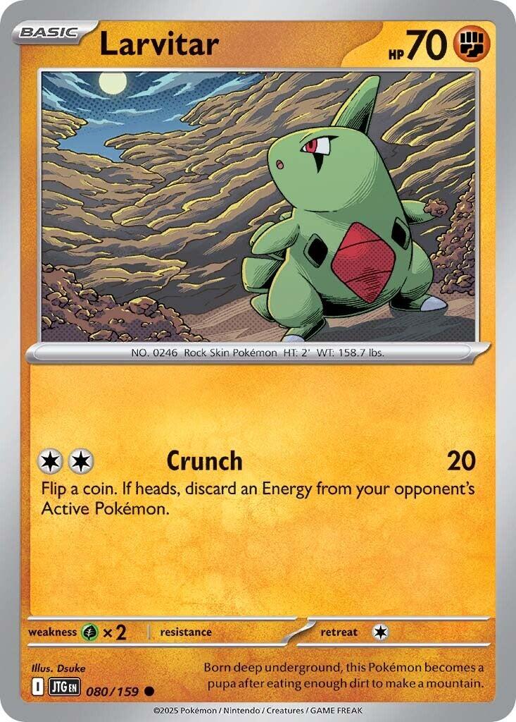 Larvitar (080/159) [Scarlet & Violet: Journey Together] | Exor Games Summserside