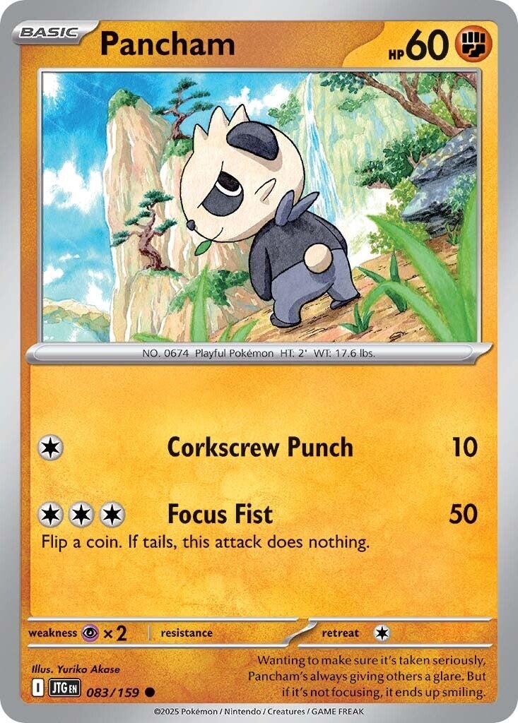 Pancham (083/159) [Scarlet & Violet: Journey Together] | Exor Games Summserside