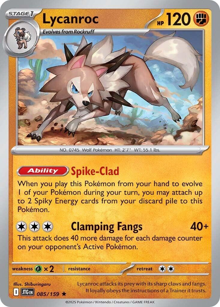 Lycanroc (085/159) [Scarlet & Violet: Journey Together] | Exor Games Summserside
