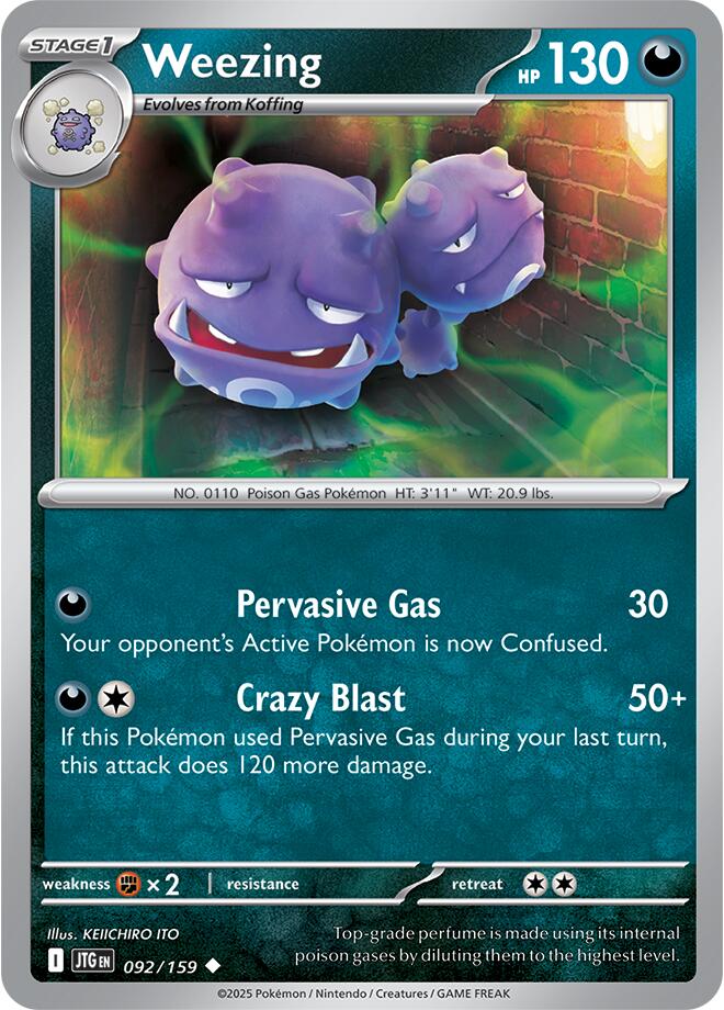 Weezing (092/159) [Scarlet & Violet: Journey Together] | Exor Games Summserside