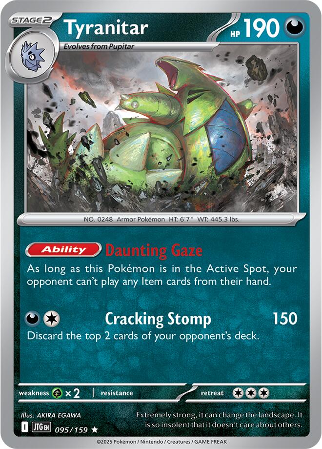 Tyranitar (095/159) [Scarlet & Violet: Journey Together] | Exor Games Summserside
