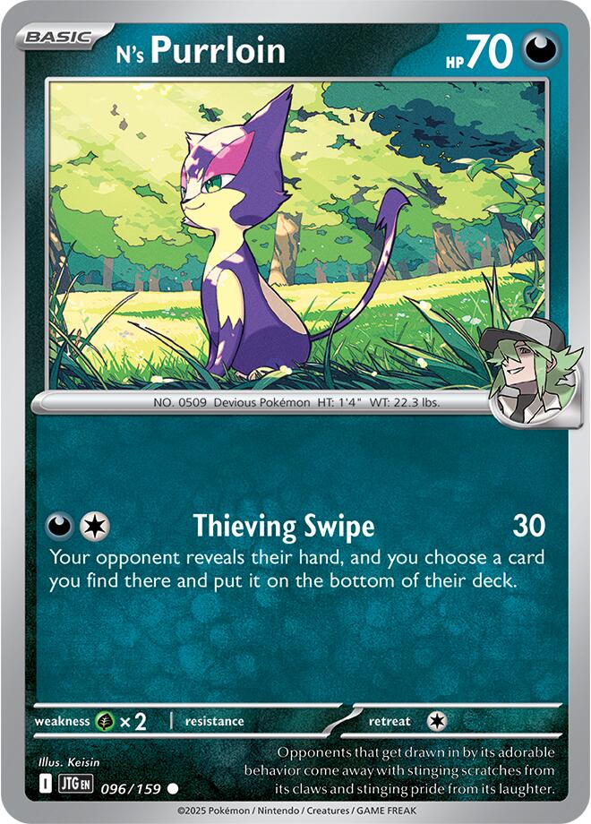 N's Purrloin (096/159) [Scarlet & Violet: Journey Together] | Exor Games Summserside