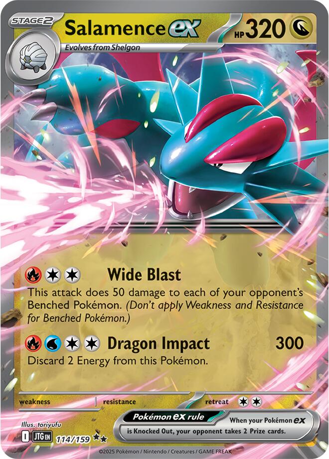 Salamence ex (114/159) [Scarlet & Violet: Journey Together] | Exor Games Summserside
