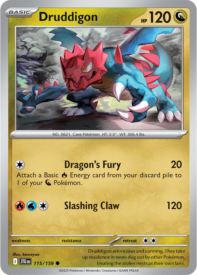 Druddigon (115/159) [Scarlet & Violet: Journey Together] | Exor Games Summserside