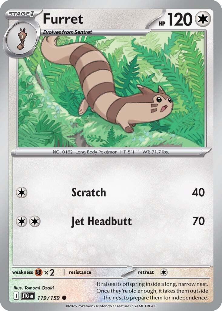 Furret (119/159) [Scarlet & Violet: Journey Together] | Exor Games Summserside