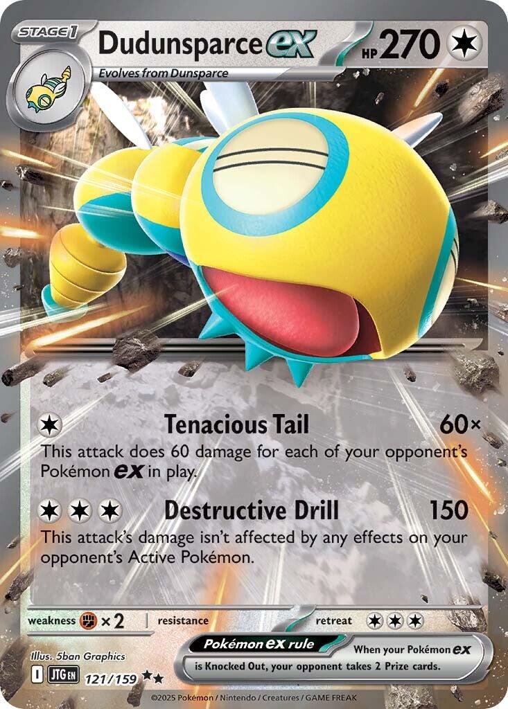 Dudunsparce ex (121/159) [Scarlet & Violet: Journey Together] | Exor Games Summserside
