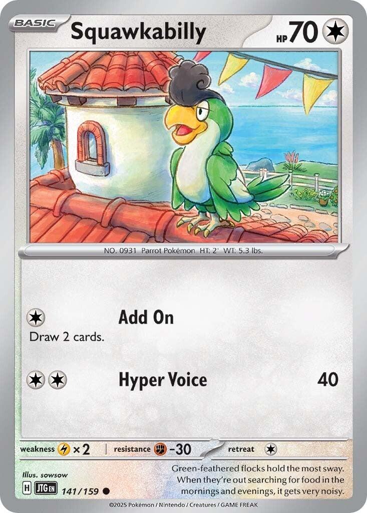 Squawkabilly (141/159) [Scarlet & Violet: Journey Together] | Exor Games Summserside