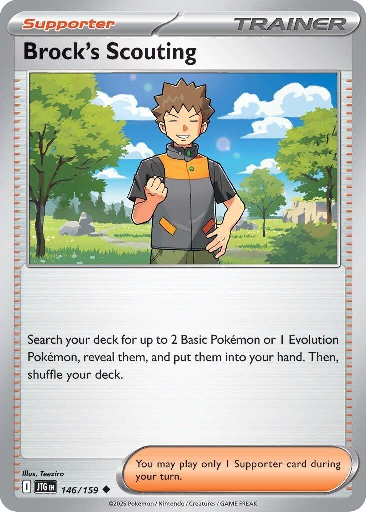 Brock's Scouting (146/159) [Scarlet & Violet: Journey Together] | Exor Games Summserside