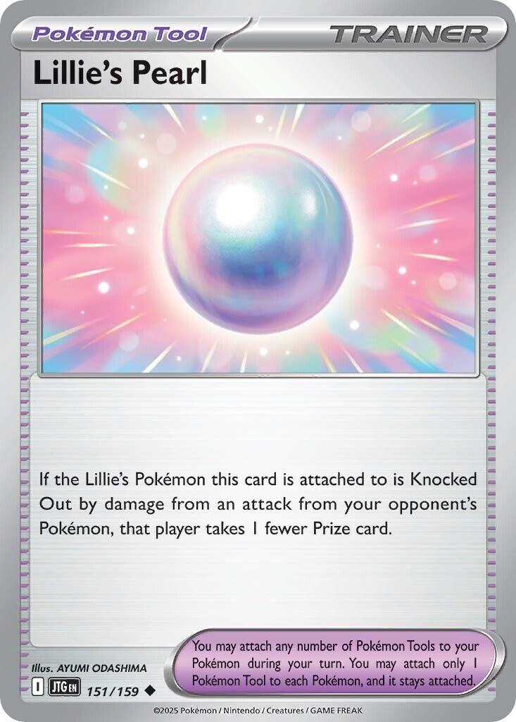 Lillie's Pearl (151/159) [Scarlet & Violet: Journey Together] | Exor Games Summserside