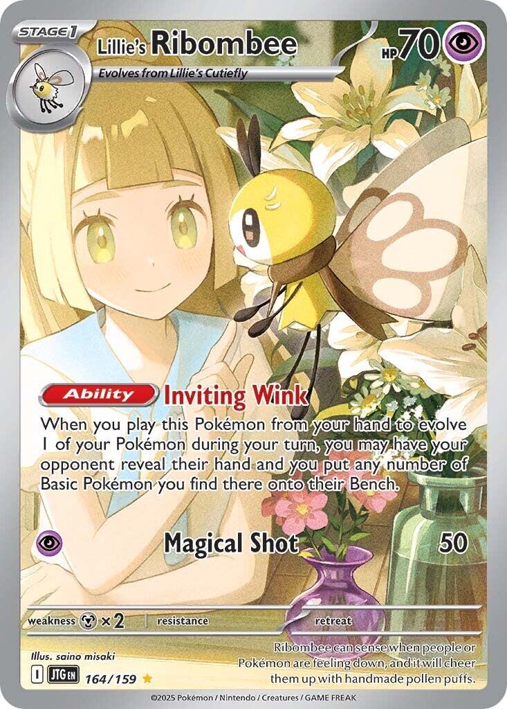 Lillie's Ribombee (164/159) [Scarlet & Violet: Journey Together] | Exor Games Summserside