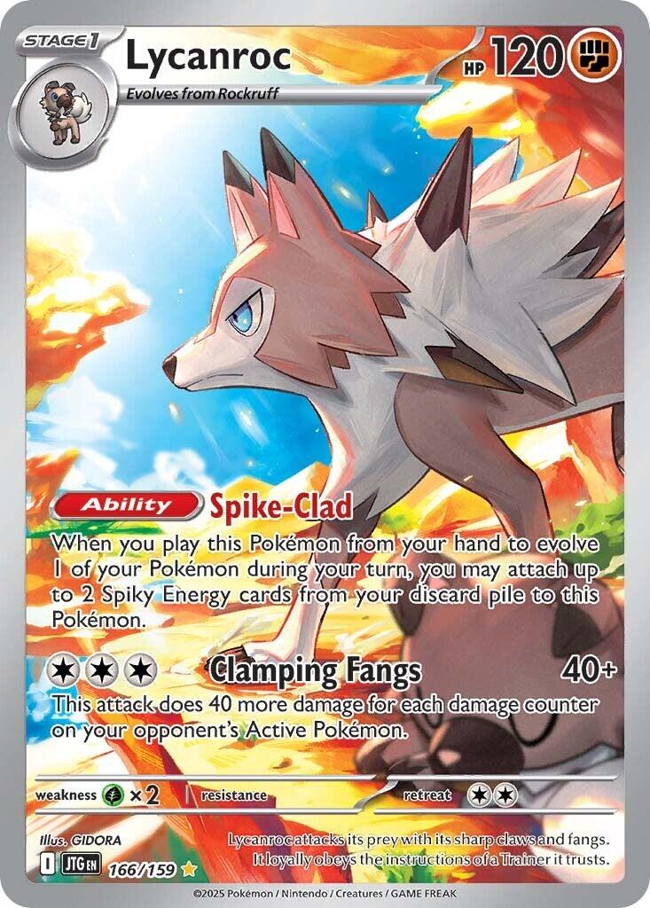 Lycanroc (166/159) [Scarlet & Violet: Journey Together] | Exor Games Summserside