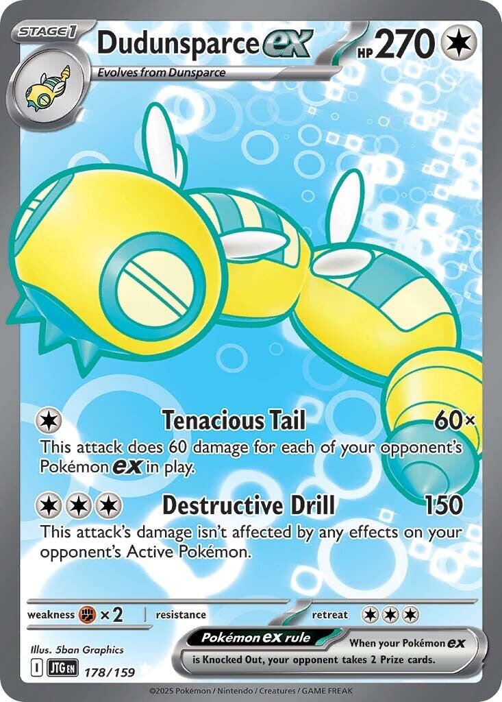 Dudunsparce ex (178/159) [Scarlet & Violet: Journey Together] | Exor Games Summserside