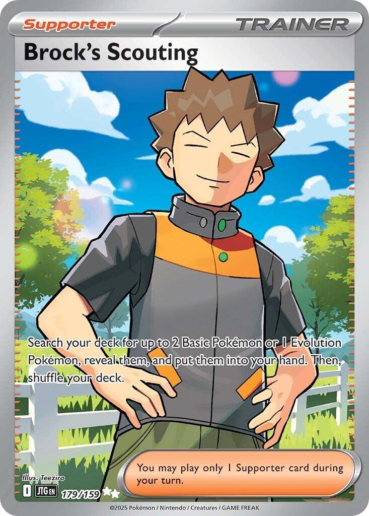 Brock's Scouting (179/159) [Scarlet & Violet: Journey Together] | Exor Games Summserside