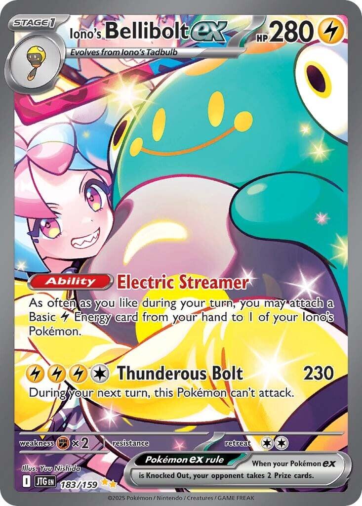 Iono's Bellibolt ex (183/159) [Scarlet & Violet: Journey Together] | Exor Games Summserside