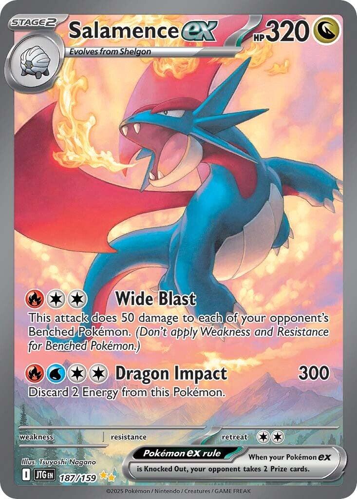 Salamence ex (187/159) [Scarlet & Violet: Journey Together] | Exor Games Summserside