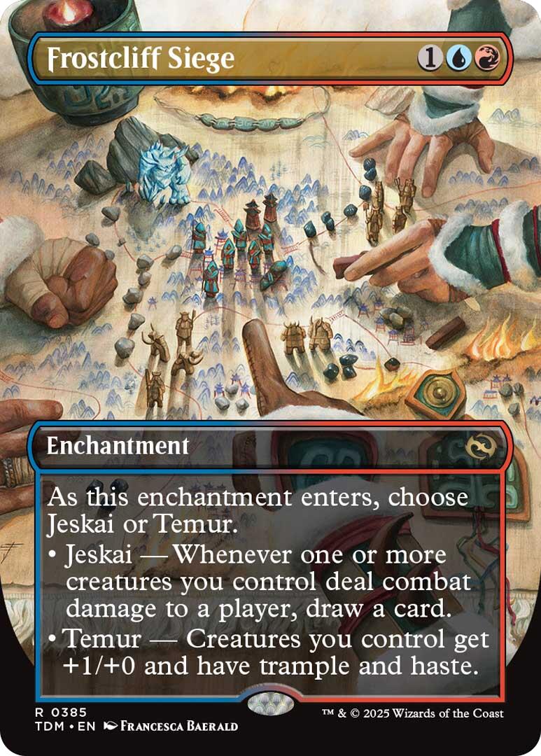 Frostcliff Siege (Borderless) [Tarkir: Dragonstorm] | Exor Games Summserside