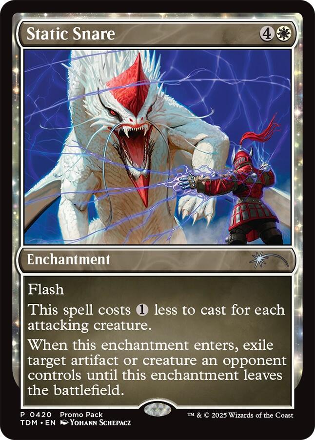 Static Snare [Tarkir: Dragonstorm Promos] | Exor Games Summserside