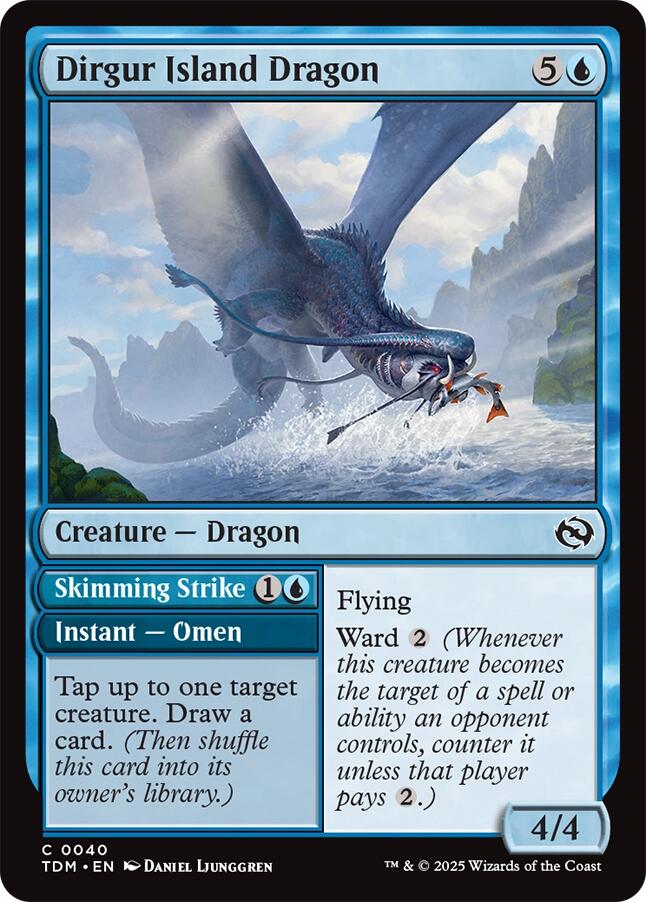 Dirgur Island Dragon [Tarkir: Dragonstorm] | Exor Games Summserside