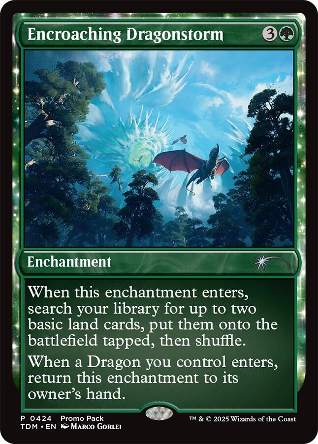 Encroaching Dragonstorm [Tarkir: Dragonstorm Promos] | Exor Games Summserside