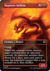 Magmatic Hellkite (Borderless) [Tarkir: Dragonstorm] | Exor Games Summserside
