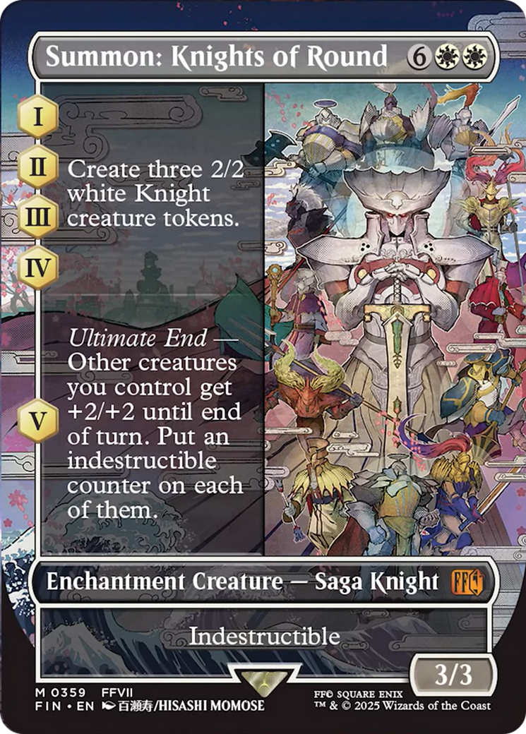 Summon: Knights of Round (Borderless) [FINAL FANTASY] | Exor Games Summserside