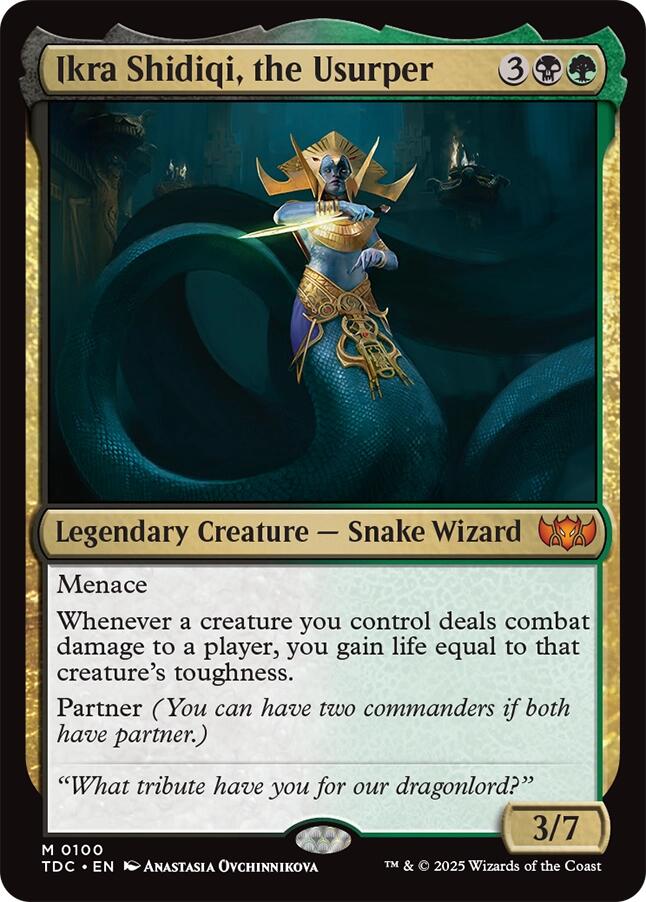 Ikra Shidiqi, the Usurper [Tarkir: Dragonstorm Commander] | Exor Games Summserside